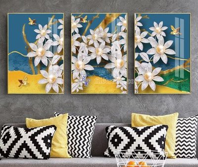 Tải file tranh gốc File tranh hiện đại pha lê gương KF104975 chất lượng cao