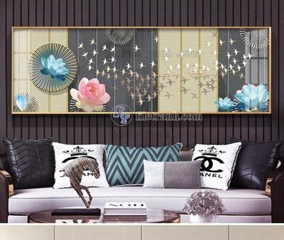 Tải file gốc File tranh hiện đại pha lê gương KF104976 (in bạt) quảng cáo