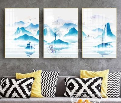 Tệp tin gốc File tranh hiện đại pha lê gương KF105004 (dùng cho in ấn) chuyên nghiệp