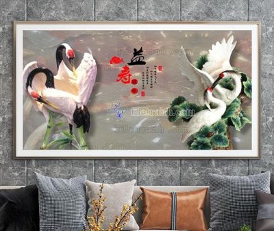 File tranh in mica File tranh hiện đại pha lê gương KF105022 (độ phân giải cao)