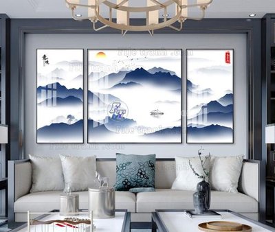 File in trần File tranh hiện đại pha lê gương KF105039 (file gốc) xuyên sáng