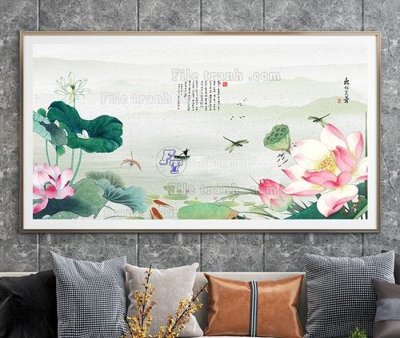 Tải file File tranh hiện đại pha lê gương KF105057 (gốc) in ấn chất lượng