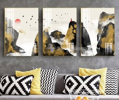 File PSD in ấn File tranh hiện đại pha lê gương KF105109 (chất lượng cao)