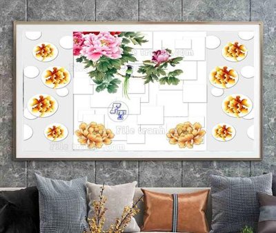 File in mica File tranh hiện đại pha lê gương KF105125 (bản gốc) siêu trong