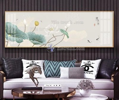 File PSD File tranh hiện đại pha lê gương KF105139 (nguyên bản) cho thiết kế