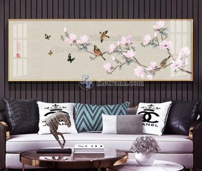 File ảnh File tranh hiện đại pha lê gương KF105168 (gốc) in poster