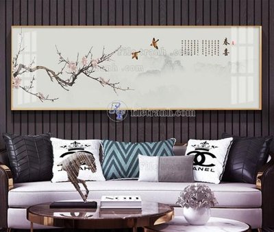 File gốc File tranh hiện đại pha lê gương KF105173 (phong cách) tối giản