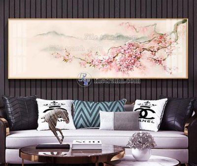 File tranh File tranh hiện đại pha lê gương KF105184 (gốc) chủ đề trừu tượng