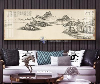 Ảnh gốc File tranh hiện đại pha lê gương KF105199 (nét căng) in mica