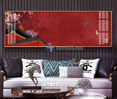 Tải về hình ảnh gốc File tranh hiện đại pha lê gương KF105209 sắc nét