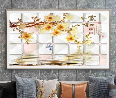 File tranh quảng cáo File tranh hiện đại pha lê gương KF105260 (download file gốc)