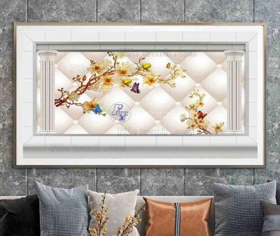 Tải file File tranh hiện đại pha lê gương KF105264 (gốc) in ấn ngay lập tức