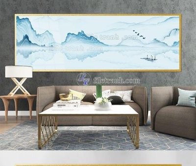 File gốc File tranh hiện đại pha lê gương KF105274 (ảnh chi tiết) để in trần