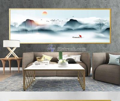 File tranh gốc File tranh hiện đại pha lê gương KF105283 (bản quyền) Filetranh.com