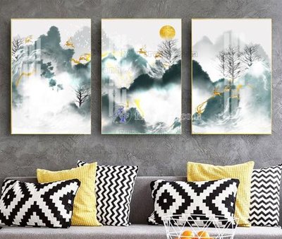 Ảnh gốc File tranh hiện đại pha lê gương KF105315 (siêu chi tiết) để in ấn