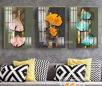 File tranh File tranh hiện đại pha lê gương KF105317 (ảnh gốc) không bị mờ