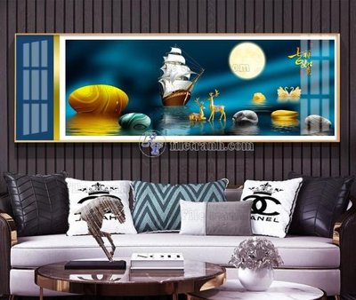 Tải file File tranh hiện đại pha lê gương KF105371 (ảnh gốc) file AI/EPS