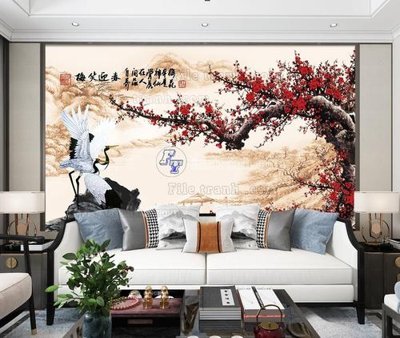 File tranh File tranh hiện đại pha lê gương KF105388 (bản gốc) in canvas