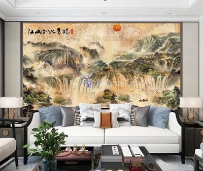 File gốc in mica File tranh hiện đại pha lê gương KF105397 chất lượng