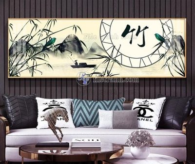 File PSD File tranh hiện đại pha lê gương KF105409 (nguyên gốc) chất lượng cao