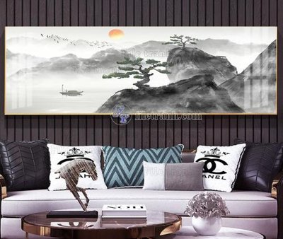 File ảnh gốc File tranh hiện đại pha lê gương KF105448 không vỡ nét