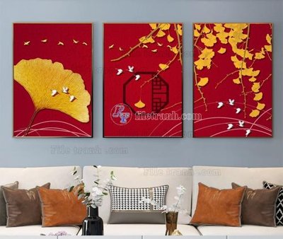 Ảnh gốc File tranh hiện đại pha lê gương KF105465 (độ nét cao) in mica