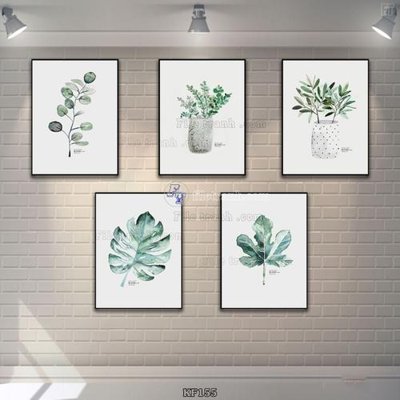 File ảnh Tranh bộ nhiều tấm KF155 (gốc) in backdrop sự kiện