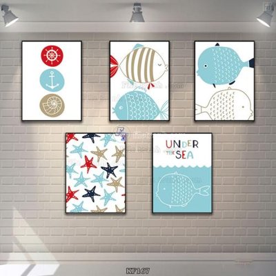 Tải về hình ảnh gốc Tranh bộ nhiều tấm KF167 sắc nét