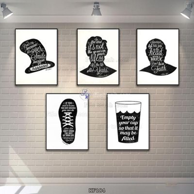 File in ấn Tranh bộ nhiều tấm KF184 (bản gốc) sắc nét