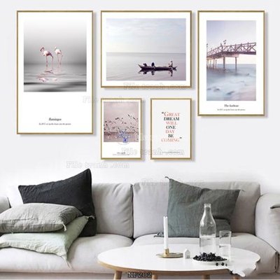 File tranh Tranh bộ nhiều tấm KF202 (gốc) in backlit film