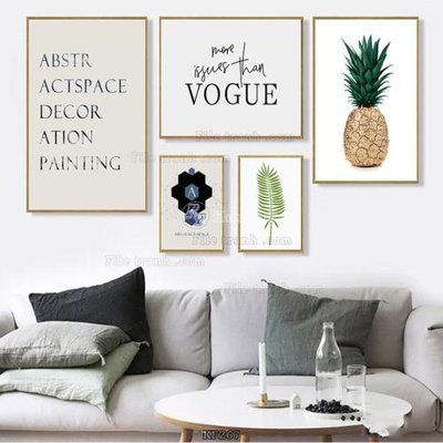 Tải file gốc Tranh bộ nhiều tấm KF267 (in bạt) quảng cáo