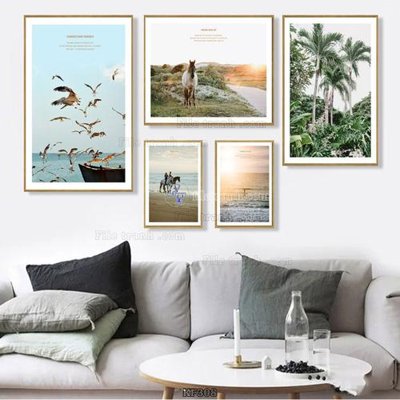 Hình ảnh gốc Tranh bộ nhiều tấm KF308 (để in khổ lớn)