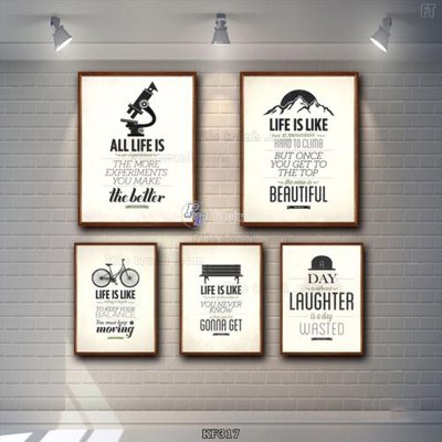 Ảnh gốc file in lụa Tranh bộ nhiều tấm KF317 chi tiết