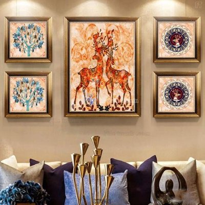 Download file Tranh bộ nhiều tấm KF341 (gốc) in mica cao cấp