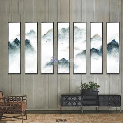 File gốc Tranh bộ nhiều tấm KF369 (in ấn) không giới hạn