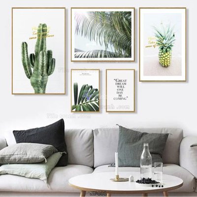 File tranh Tranh bộ nhiều tấm KF401 (bản gốc) treo phòng ăn