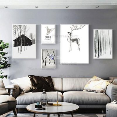 Tải về file gốc Tranh bộ nhiều tấm KF456 (chuẩn in ấn)