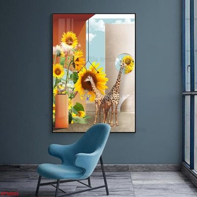 File gốc Tranh decor phủ gương hiện đại KF50031 (dành cho quảng cáo)