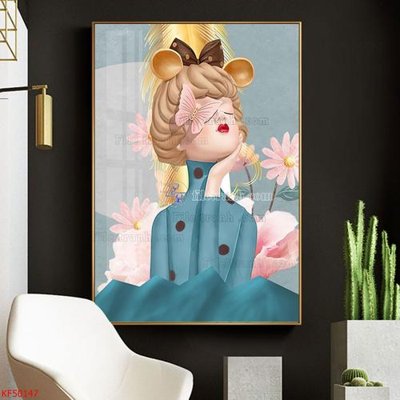 File PSD Tranh decor phủ gương hiện đại KF50147 (nguyên bản) cho thiết kế