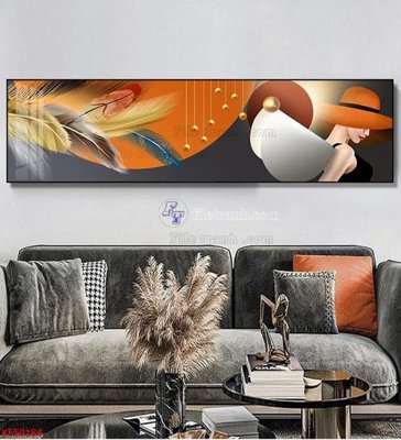 File in mica Tranh decor phủ gương hiện đại KF50184 (ảnh gốc) đẹp