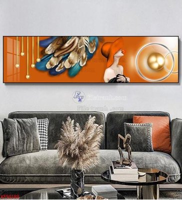 File PSD Tranh decor phủ gương hiện đại KF50189 (gốc) tách lớp chi tiết