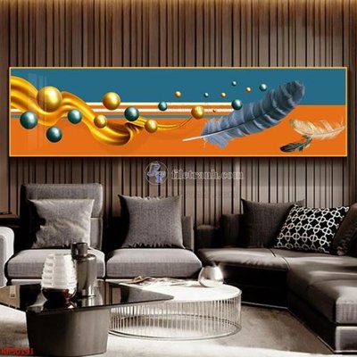 File gốc Tranh decor phủ gương hiện đại KF50191 (in mica) làm quà tặng