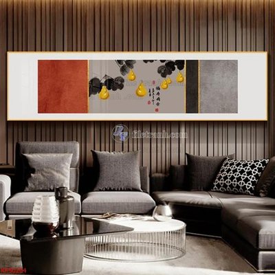 File tranh Tranh decor phủ gương hiện đại KF50204 (bản gốc) treo quán cafe