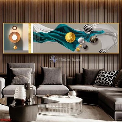 Chi tiết file ảnh Tranh decor phủ gương hiện đại KF50207 sắc nét