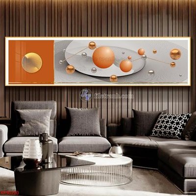 File in trần Tranh decor phủ gương hiện đại KF50220 (bản gốc) phong cảnh