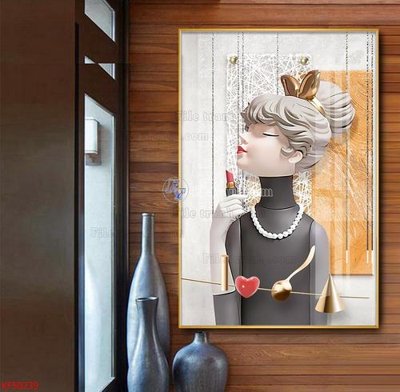 Tải file Tranh decor phủ gương hiện đại KF50239 (PSD) cho in ấn quảng cáo