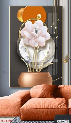 Tải file tranh Tranh decor phủ gương hiện đại KF50320 (gốc) tại Filetranh.com