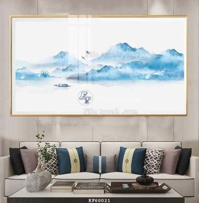 File tranh in mica File tranh hiện đại pha lê gương KF60021 (độ phân giải cao)
