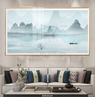 File PSD File tranh hiện đại pha lê gương KF60029 (gốc) nhiều lớp (multi-layer)