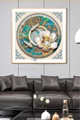 File ảnh File tranh hiện đại pha lê gương KF60054 (gốc) in decal dán tường